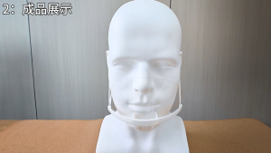 Anti-Fog 5/10Pcs Restaurant Mouth Mask Transparent Plastic/Food Hygiene Milk Tea Shop Saliva Shield/Catering Service Face Cover