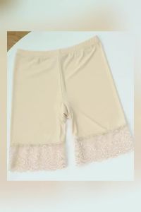 Quần Short Nữ Cạp Cao Chất Liệu Lụa Đá Không Đường May Chống Xước Đùi Mặc Trong Váy Nhanh Khô Thoáng Khí Size Lớn