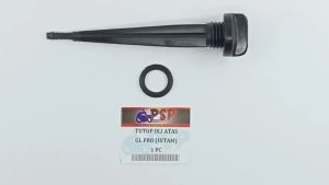 Tutup Oli Atas GL Pro (Hitam) - Penutup Colokan Oli Oil Mesin + Seal Sil Oring O Ring Honda GL PRO
