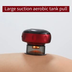 XIAOMI Full Body Smart Electric Cupping Guasha Scraping Heating Massage Body Cups Therapy Massager Bekam Badan Eletrik電動刮痧拔罐Electric Vacuum Cupping Instrument Body Cups Anti-Cellulite Therapy