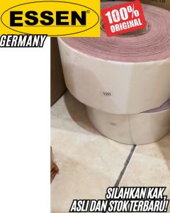 ESSEN GERMANY Amplas Roll Meteran 4\" / 100 mm Abrasive Cloth 1 ROLL 50 METER