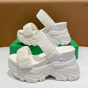 Dép Đế Dày Đế Xuồng Thời Trang Mùa Hè Cho Nữ Dép Đế Cao Su Phong Cách K Thời Trang Thường Ngày Dép Xăng Đan Thoải Mái