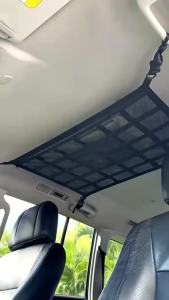 YONGRUN Car Roof Storage Organizer Car Roof Cargo Net Strong Load-Bearing Net Large Capacity Saves Space Car Roof Net Storage