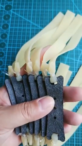 【Delivery 24 hours】5Pcs Rubber Band with High Power and High Rebound 1.5mm