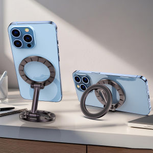 Magsafe Dual-Sided Magnetic Ring Holder Phone Stand Gym Multi-Functional Support Rotating Desktop Portable Car