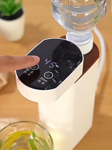 Portable Quick Heat Water Dispenser with 3-Temperature Settings and Quick Heating 100-240V