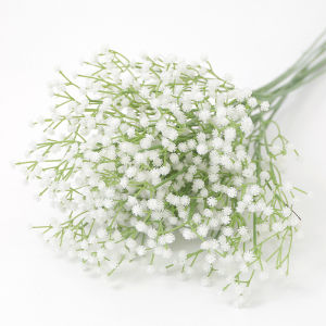 1 Cái 63Cm Nhân Tạo Bé Hơi Thở Gypsophila Hoa Nhựa Cho DIY Bó Hoa Handmade Tiệc Cưới Trang Trí Nhà Cửa
