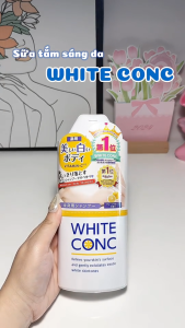Sữa tắm trắng da toàn thân White Conc Body Shampoo CII