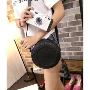 Bundara Tas Ta-1138 fashion wanita model anyam Tas selempang wanita