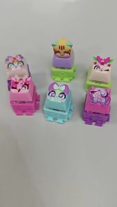 Bandai | Clickee Mechanical keyboard hat backpack doll pendant Keychain blind box decompression collection of childrens toys.