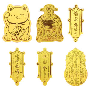 Golden Foil Chinese New Year Decal Year of the Snake Laptop Sticker Kid Girl Women Phone Decorations Chinese Cell Phone Stickers