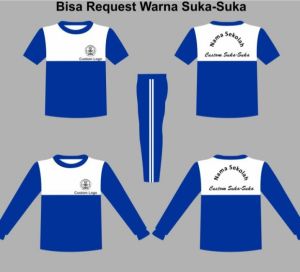 RK Konveksi Setelan Baju Olahraga SD Kelas 1-6 - Pre-order (Jumlah Banyak)