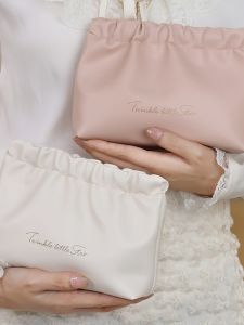 กระเป๋าเครื่องสำอางเคลื่อนที่แบบพกพาสำหรับผู้หญิง กระเป๋าเก็บลิปสติก กระเป๋าเก็บเครื่องสำอางขนาดเล็ก กระเป๋าใส่เหรียญ กระเป๋าใส่เครื่องสำอางในกระเป๋า