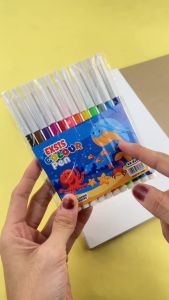12warna Spidol EXSIS 828-12 / 1Set Color pen Mini EXSIS 12 warna