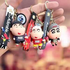 Gantungan Kunci Shinchan Keychain Gantungan Karakter Kartun Anime Jepang Shin Chan