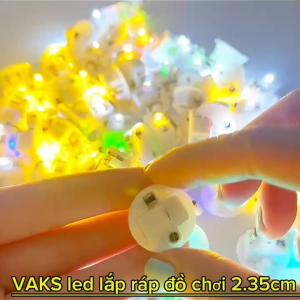 Combo 3 led dùng đế LẮP RÁP ĐỒ CHƠI size NHỎ_ nhiều màu sắc có chớp ko chớp đèn ngủ thủ công phụ kiện thủ công lõi đèn cơ chế phát sáng..v.v