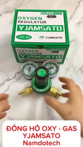 Đồng Hồ Oxy – Gas YJAMSATO Đồng Hồ Điều Áp Hàn Cắt Gió Đá