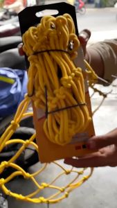 Jaring Jok Jaring Helm Tali Pengikat Helm Barang kuat 40 X 40 CM MOS Universal Tali Jumbo