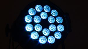 SHEHDS 18x18W Big Aluminum alloy LED  Par Light 6 in 1 RGBWA+UV for Professional DJ Projector Stage Lighting Disco Lights Party KTV