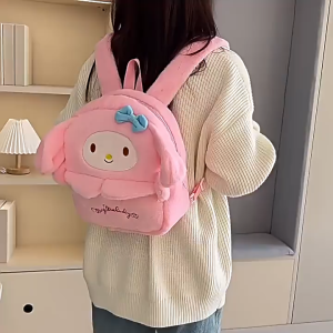 Balo lông hoạt hình sanrio stitch kitty capipara