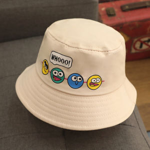 Baby Boy Spring Autumn Thin Cotton Fishing Cap Child Sunshade Bucket Hat Pure Cotton Toddler Headwear Infant Protection Hat