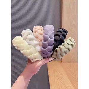 Cài tóc bản rộng thiết kế xoắn phong cách Hàn quốc thời trang xinh xắn cho nữ CINDY