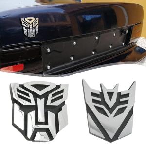 Biểu Tượng Huy Hiệu Xe Hơi Biến Hình 3D Tem Dán Đuôi Xe Logo Autobots Phụ Kiện Trang Trí Cá Tính Cho Ô Tô & Xe Máy