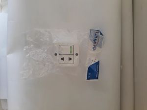 Saklar FUJIMURA FM883 & Engkel Stop Kontak OB Warna Cream