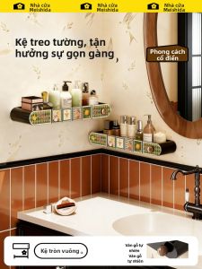 MEISD | Kệ Lưu Trữ Phòng Tắm Không Cần Khoan