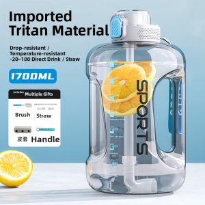 Durable High Temperature Resistant Large Capacity Portable Water Bottle