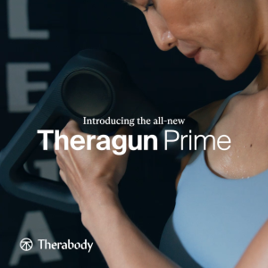 Theragun Prime 6th Generation Massage Gun by Therabody – Deep Tissue Powerful Massage in a Rugged Durable Design for Reliable Recovery & Pain Relief