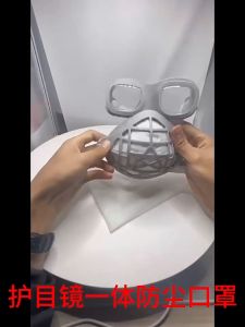 Masker Respirator Gas Kimia Anti Debu Dengan Kacamata