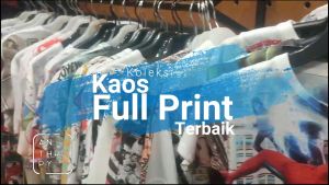 Kaos Distro Sablon Full Print SB393 Pria Oblong Baju Atasan Lengan Pendek Dewasa
