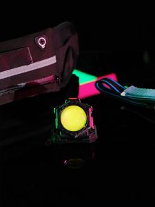 Lampu Running Light Headlamp COB kegiatan lari malam bersepeda pendaki gunung