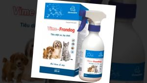 Xịt Phòng Và Diệt Ve Bọ Chét Trên Chó Mèo Vime Frondog 250ml Vemedim