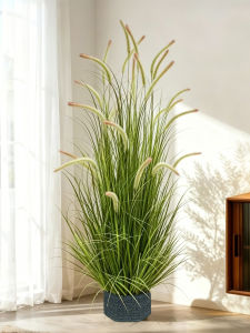 Luxurious Decorative Imitation Flax Grass for Home