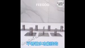[SG Seller] 3M Self Adhesive Bath Hooks (304 Stainless Steel) |Wall Hook Soap Holder Towel bar ring Hanger Towel Hook toilet paper holderBathroom Hook Shower Kitchen Home Towel Rack Toilet Roll Paper Tissue Holder