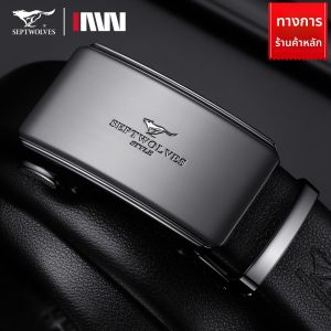 SEPTWOLVES | Men High-Quality Genuine Leather Belt Automatic Buckle