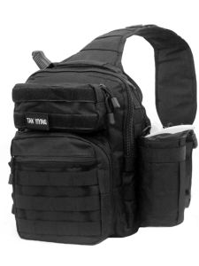 กระเป๋าคาดไหล่ชาย WJTWZY กระเป๋าสะพายข้างกันน้ำขนาดเล็กสำหรับตกปลา กระเป๋าสะพายข้างแบบสะพายข้างสำหรับผู้ชาย กระเป๋าสะพายข้างแบบลำลอง