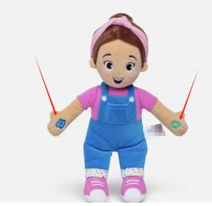 30cm Ms Rachel Plush Doll Ms Rachel Speak&Sing Plushes Interactive Toy Soft Stuffed Music Toys Cartoon Boys Girls Birthday Gifts