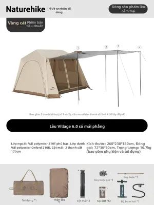 NatureHike | Lều Dã Ngoại Du Lịch Gấp Đơn Giản Có Thể Bơm Hơi