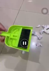 [MHS] Sapu Mini Set Pengki Serokan Sapu Kecil