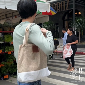 Isla Jute Tote Bag by Glow Lifestyle