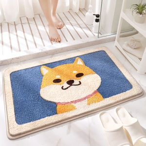 Thảm Phòng Tắm Chống Trượt Thấm Hút Ẩm Họa Tiết Hoạt Hình Dùng Trong Nhà Thảm Phòng Tắm Thảm Đi Vào Phòng Tắm Thảm Vệ Sinh