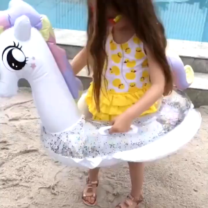 Baby Inflatable Swimming Floater （frog）