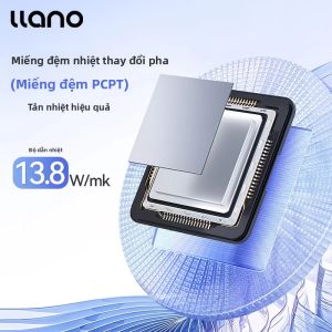 Tấm Tản Nhiệt LLANO Cho Quạt Làm Mát CPU GPU - Tản Nhiệt Bằng Silicon Dẫn Điện Với Hiệu Suất Tản Nhiệt Tuyệt Vời
