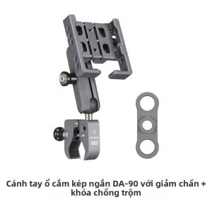 Giá Đỡ Điện Thoại Xe Máy FANAUE Giảm Xóc Đa Năng Chất Liệu Nhôm Dành Cho Xe Máy Xe Đạp ATV/UTV Mở Rộng Trọng Lực