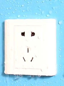 IDEKU Pengaman StopKontak Tempel Dinding Kotak Cover StopKontak Dinding Anti Air - Box Alat Pengaman Lubang listrik Dari Anak Bayi