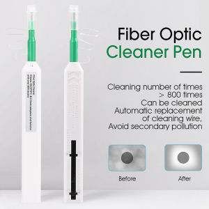 Fiber Optic Cleaner for SC/FC/ST One-Click Cleaner Tool for 2.5mm Fiber Optic