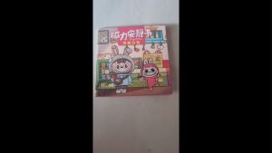 Magnetic QUIET BOOK STIKER PREMIUM LABUBU 10x10cm LIMITED!